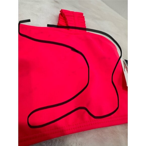 New Habitual Girls Size 12 UV 50+ Ruched Strap Swim Top Pink *Top Only* - Picture 3 of 11